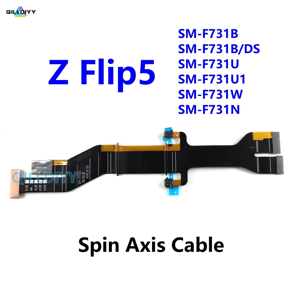 Spin แกน Flex สําหรับ Samsung Galaxy Z Flip5 F731 F731B หลักตัวเชื่อม ...