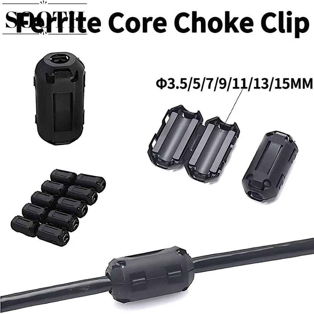 SOOTH 1 ชิ้น Degaussing Filter, Ferrite Core Noise Suppressor Anti ...