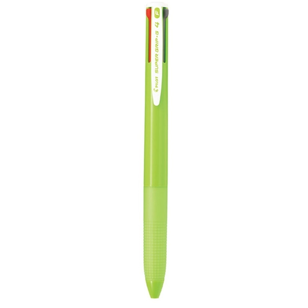 ปากกาลูกลื่น 4 ระบบ PILOT SUPERGRIP G4 0.7 mm. LG สีเขียวอ่อน | Shopee ...