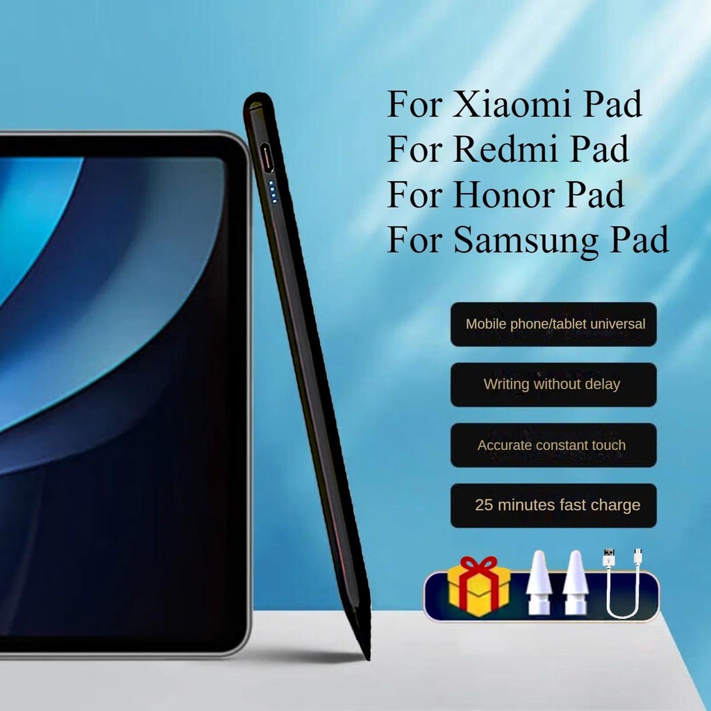 สําหรับ xiaomi Pad 6 5 ปากกาสไตลัสสําหรับ Samsung Pad ไม่มีปาล์มปฏิเสธ ...