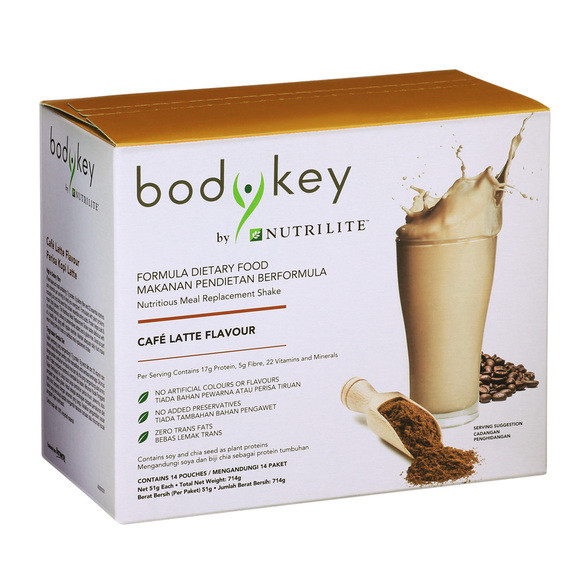 Nutrilite BodyKey Body Key Meal Replacement Shake slim fast Berry ...