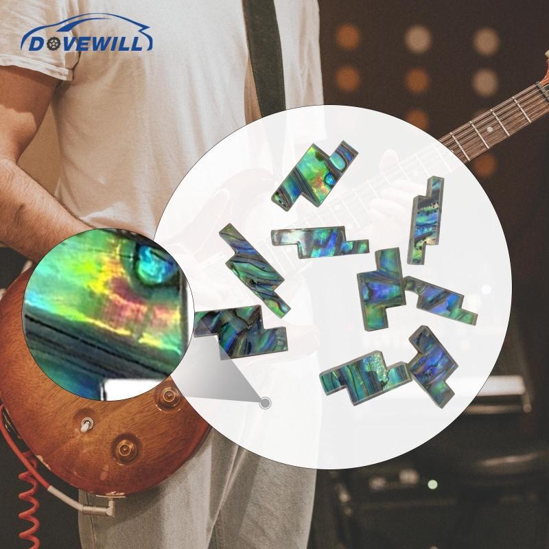 [Dovewill] 9x กีตาร์ Fingerboard Inlays สติกเกอร์ตกแต่ง Luthier ...