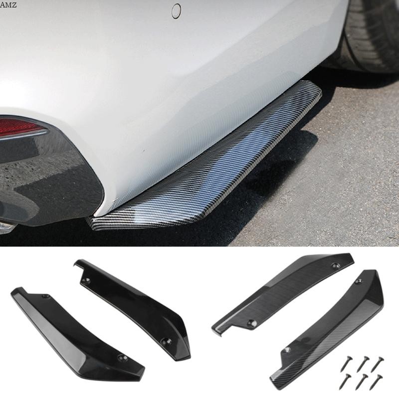 AMZ 1 คู่ Universal Diffuser Splitter Winglets ด้านข้างกระโปรง ...