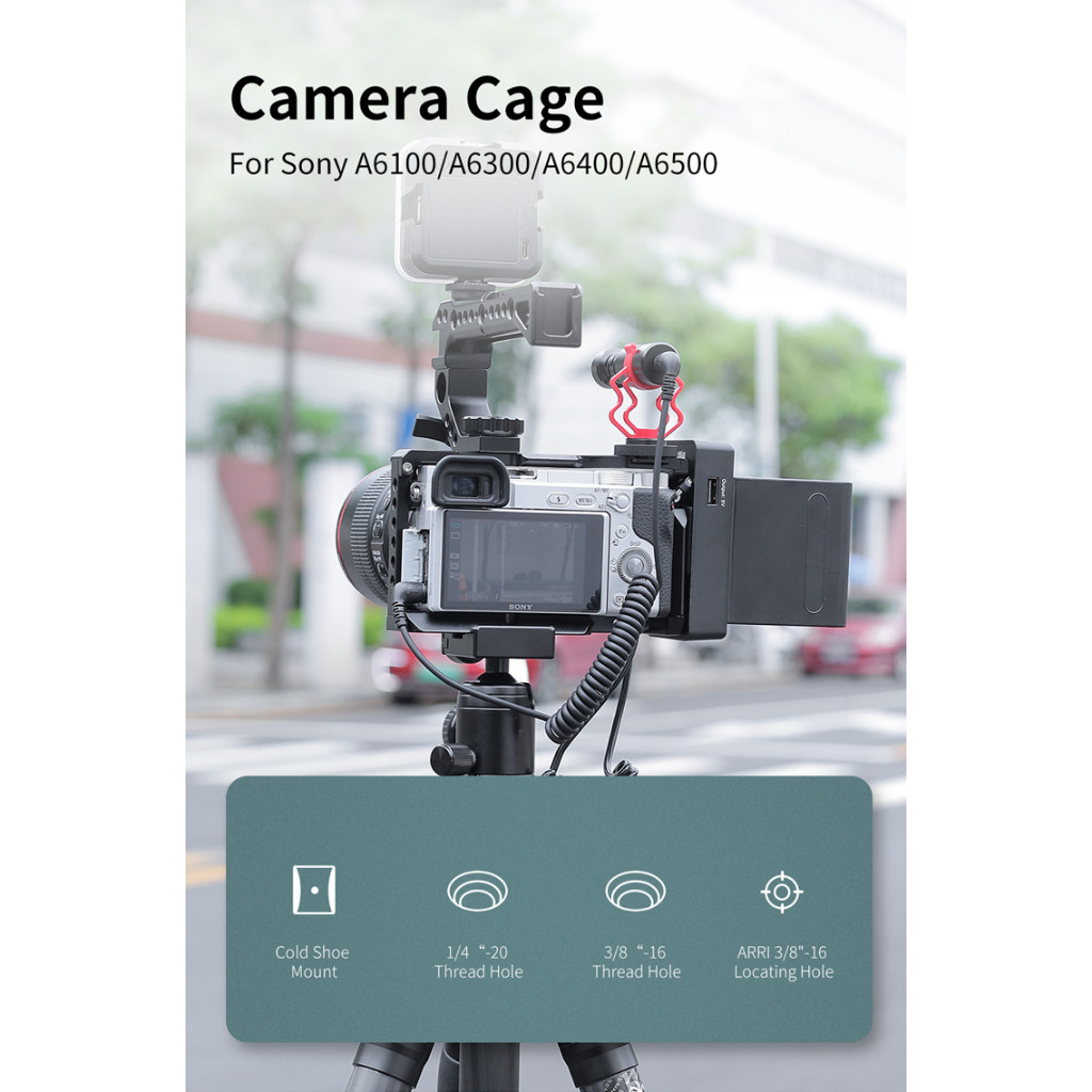 Kingma Rig Case กรงกล้อง Hosing Case Sony A6000 A6100 A6300 A6400 A6500 ...