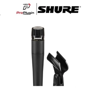 Shure SM 57-LC-X ของเเท้ประกันศูนย์ ไมโครโฟนแบบไดนามิ ขั้วต่อเป็นแบบ XLR มีน้ำหนักเบา (ProPlugin)