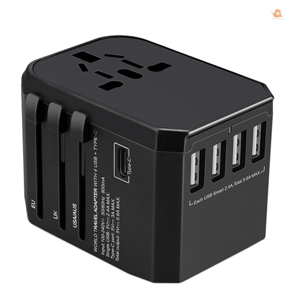 Multi-function Travel Plug Universal Adapter 8-Hole Multi-Function ...