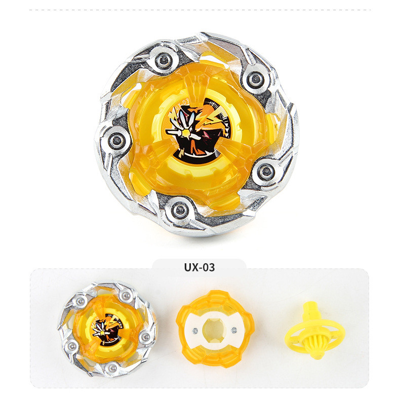 1pcs Beyblade X Complete UX-03 BX-23 UX-01 โลหะ Bey Blade Burst BX