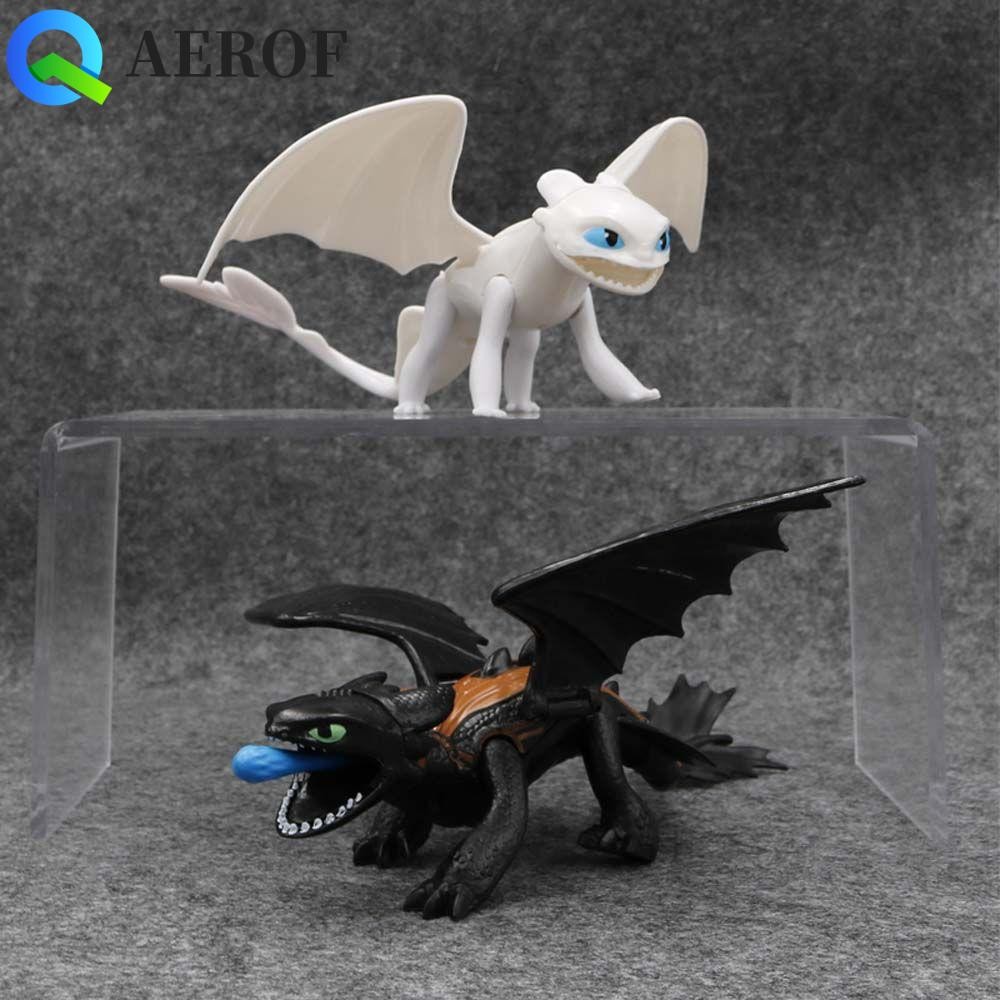 AEROF วิธีรถไฟมังกรของคุณ Fury ของเล่นอะนิเมะตัวเลขของเล่นคอลเลกชัน ...