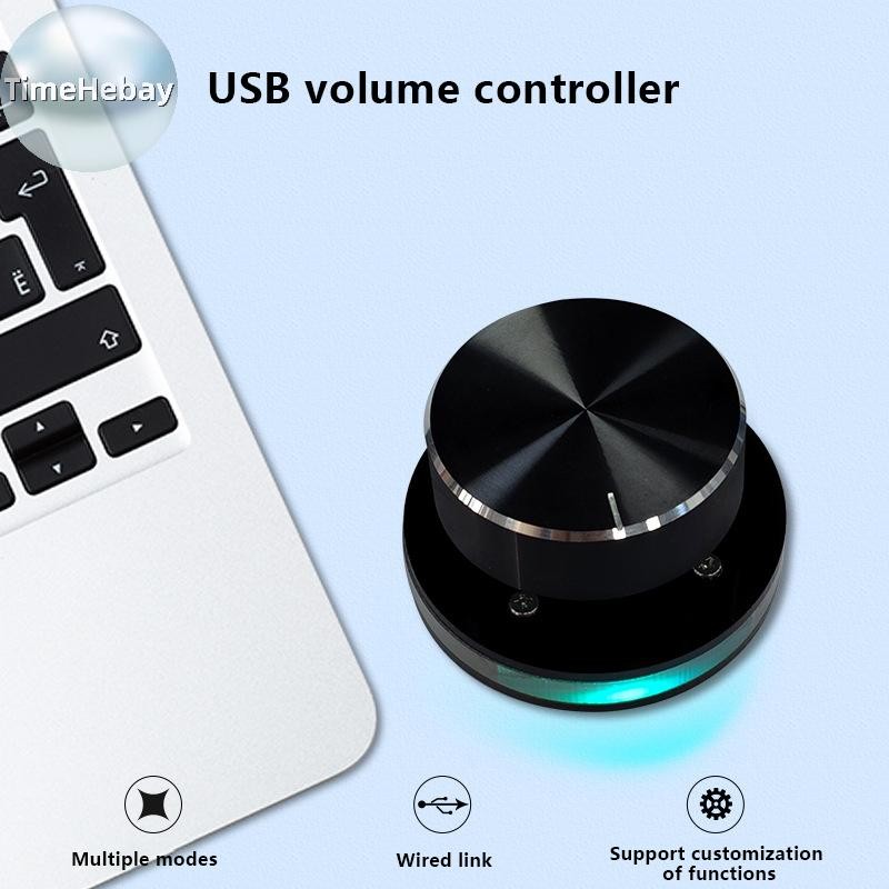Timehebay 1 ชิ้น USB Volume Controller Surface Dial Knob ที่กําหนดเอง ...