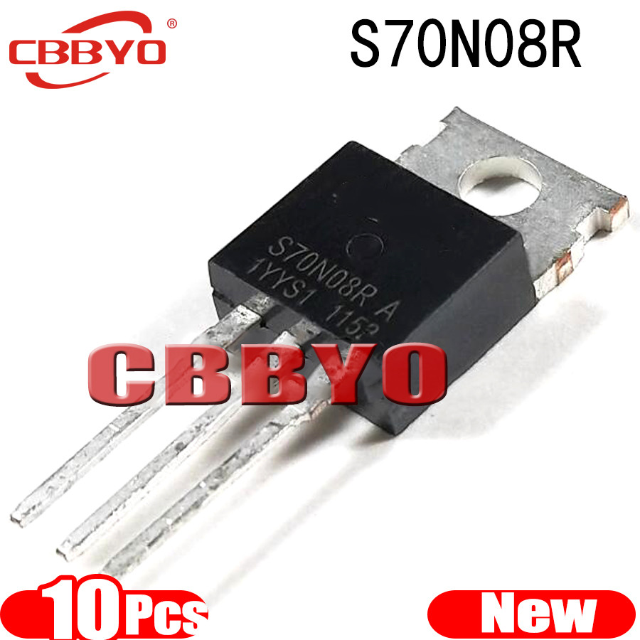10x S70N08R Transistor TO-220 - Leistungsstarke MOSFETs Für Elektronikprojekte