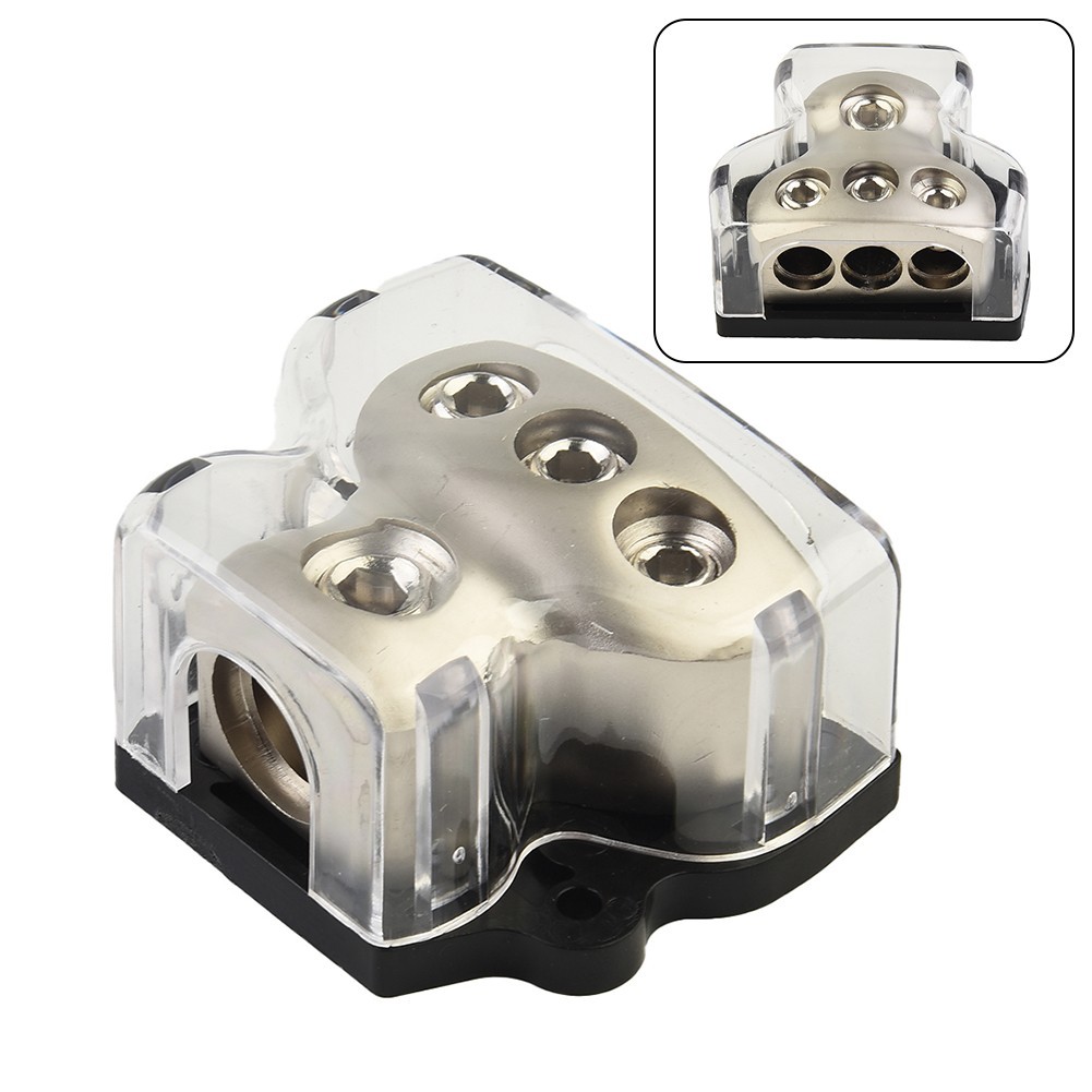 ⭐ การลดราคาครั้งใหญ่⭐ 3way Distribution Block เครื่องเสียงรถยนต์สายไฟ ...
