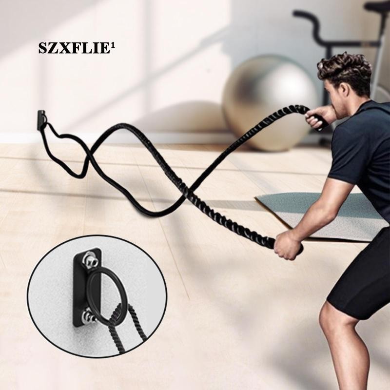 [Szxflie1] Battle Rope Anchor Storage Hook Heavy Duty Storage Rack Home ...