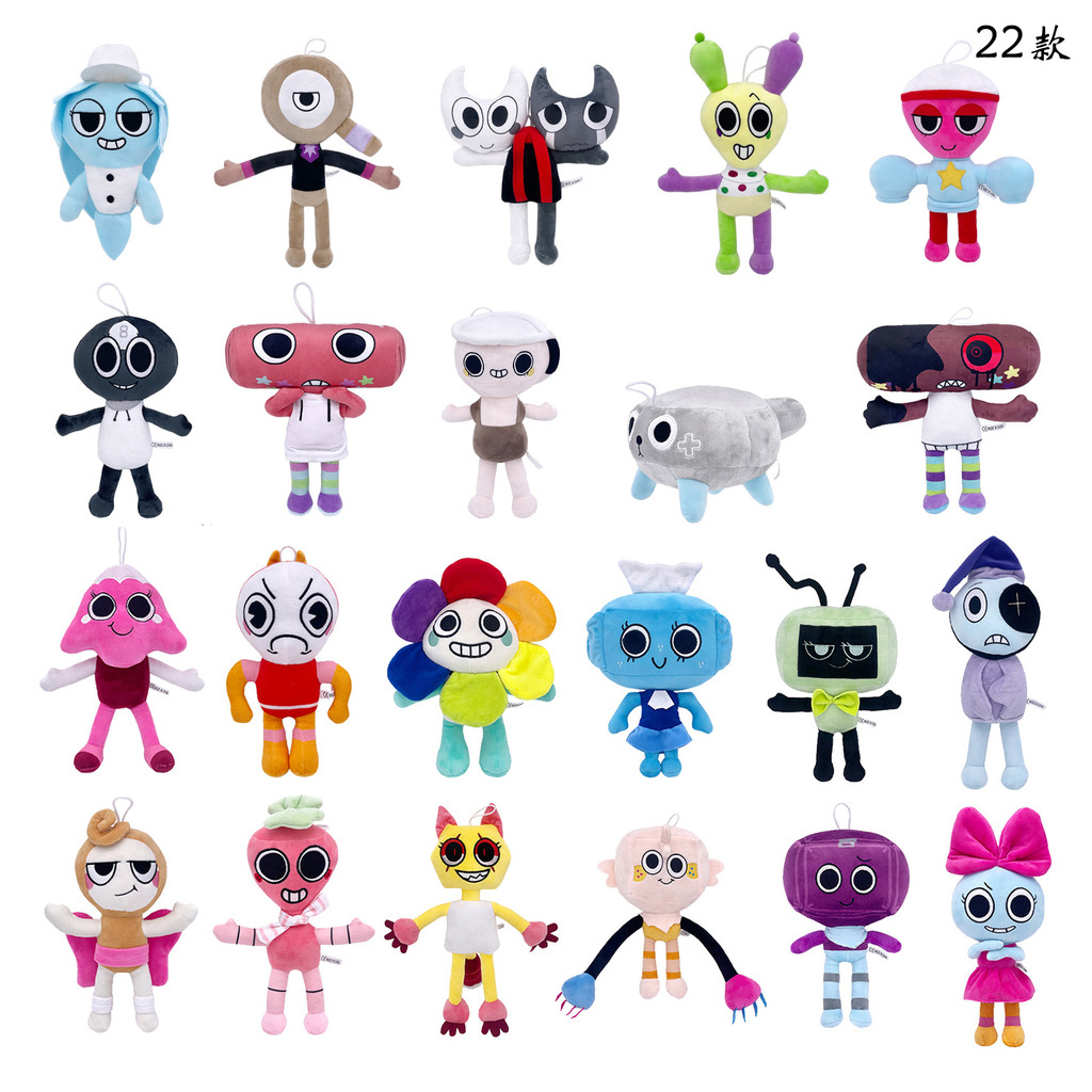 ของเล่นตุ๊กตาโลกของ Dandy Dandy World Scrap ตุ๊กตา Plushie Goob Pebble ...