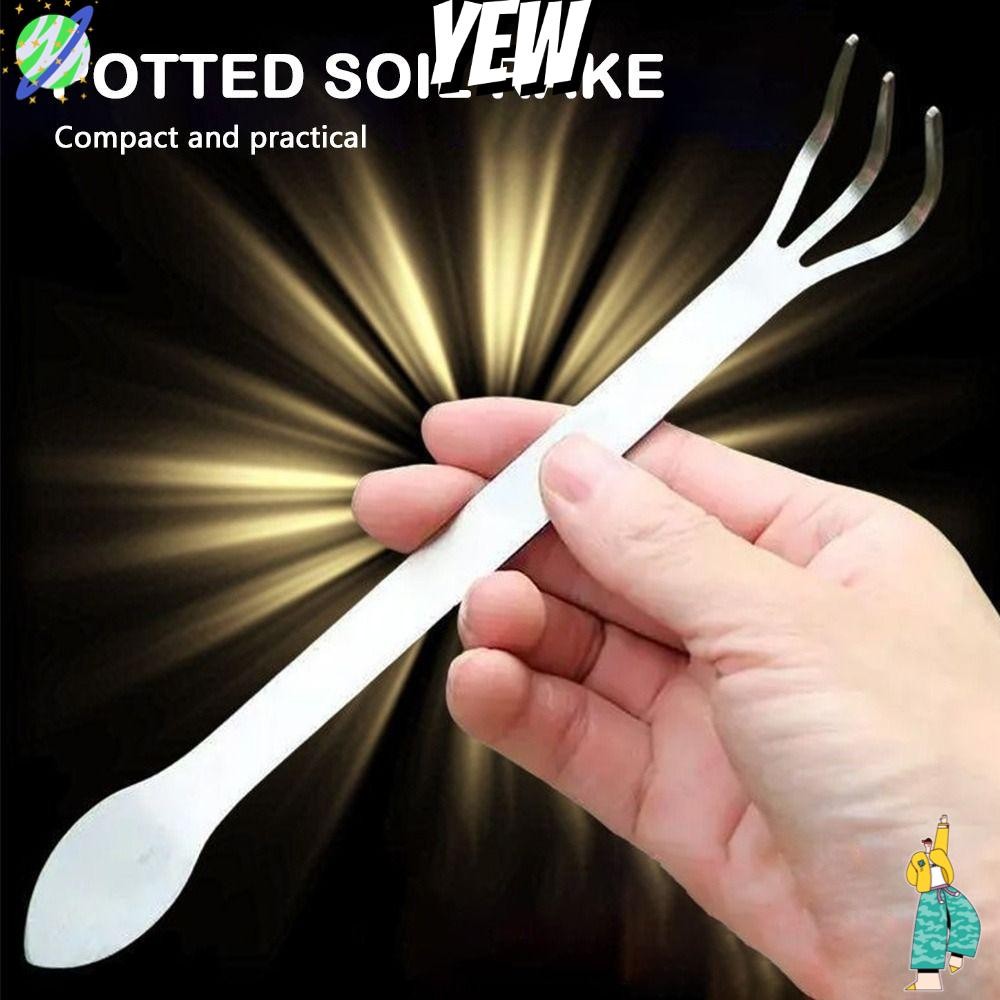 Yew 3pcs Hand Rake สวนเครื่องมือ, Heavy Duty Cultivating คลายกําจัด ...