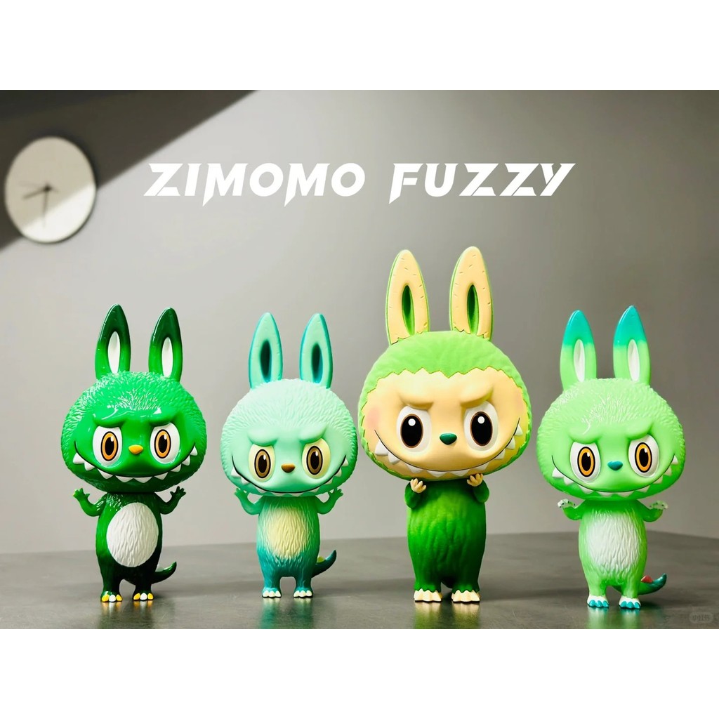 Popmart ของแท้สปอต zimomo fuzzy-MOSS PTS นิทรรศการจำกัดเด็กตัวใหญ่เล่น ...