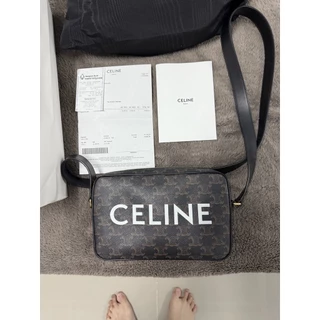 中古】 中美品 セリーヌ CELINE ショルダーバッグ クラッチバッグ 2WAY  