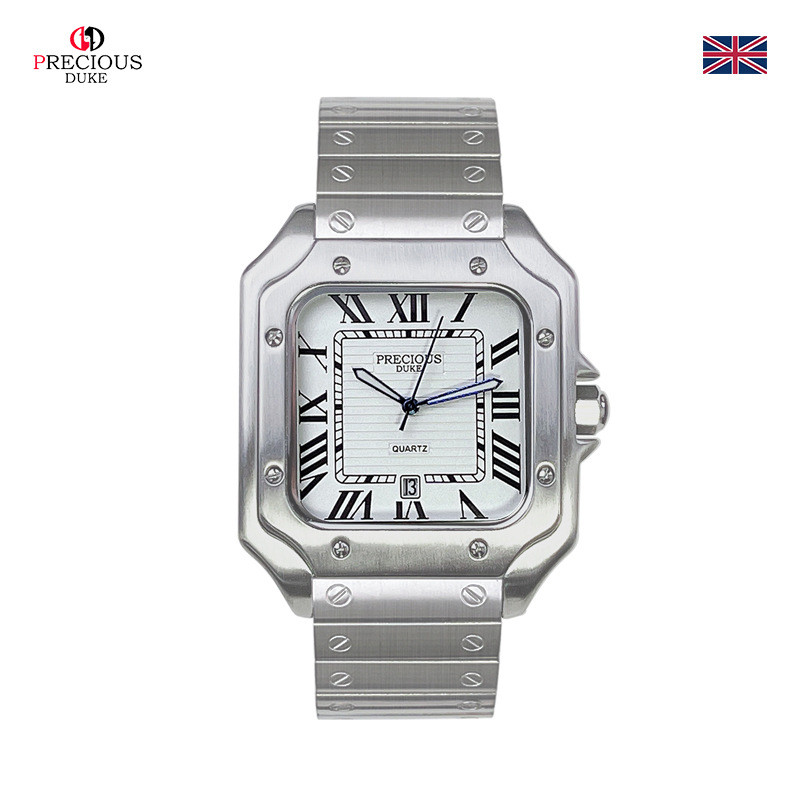 PRECIOUS DUKE Brand Classic Cartier Series นาฬิกาผู้ชาย | Shopee Thailand