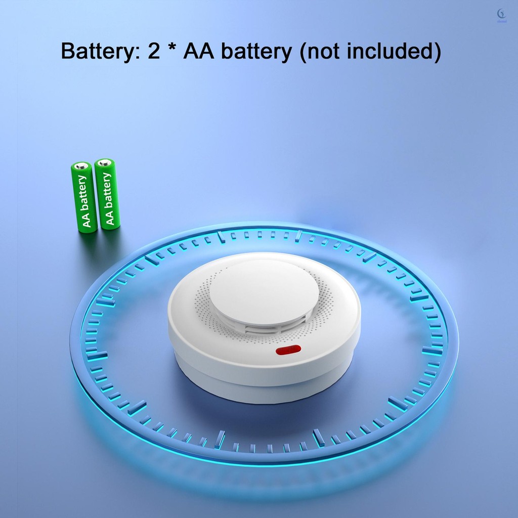 Tuya Wifi เครื่องตรวจจับควัน Fire Protecting Sound Alarm Sensor ...