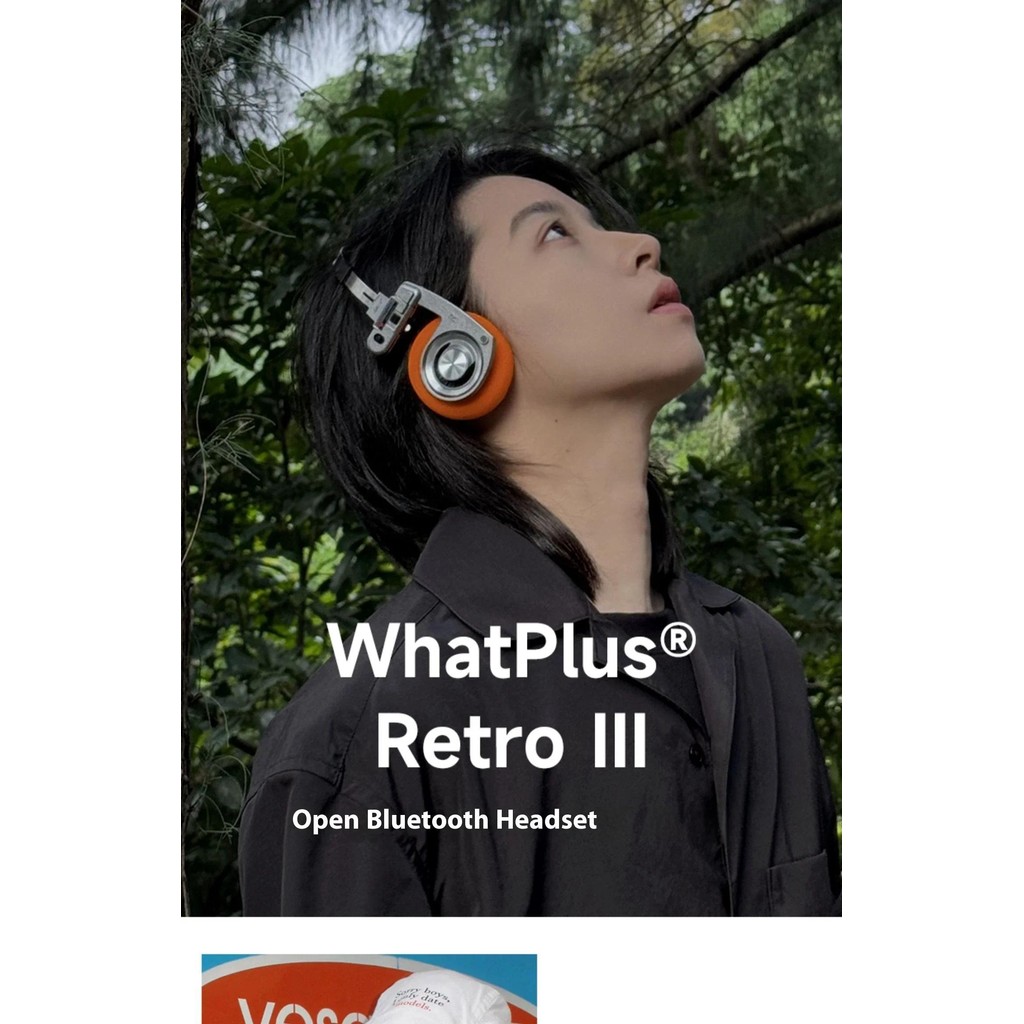 Original WhatPlus Retro III R3 หูฟังไร้สายบลูทูธหูฟังชนิดใส่ในหู HIFI ...