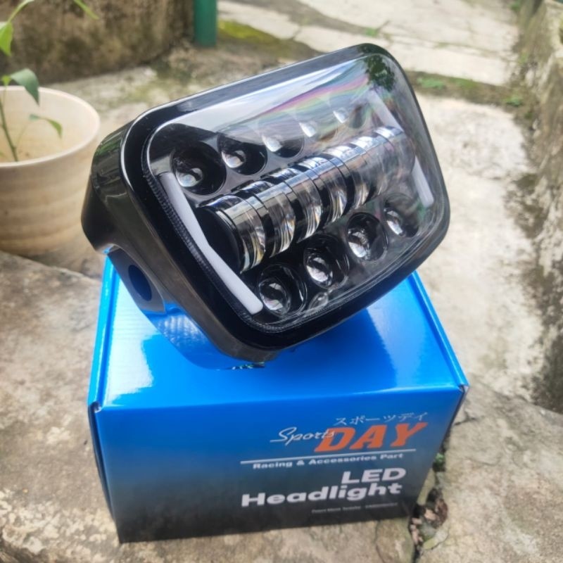ไฟหน้ากลางวัน led รูปไข่และขายึดไฟรูปไข่ Rx king Rxking ใหม่ | Shopee ...