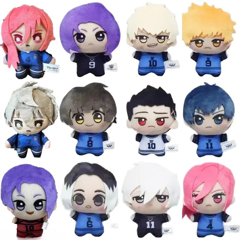 10 ซม.สีฟ้าล็อคคอสเพลย์ Nagi Seishiro Isagi Yoichi Rin Itoshi Sae ...