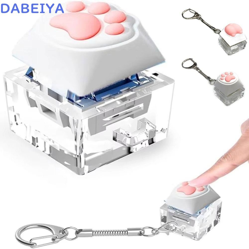 DABEIYA Keycap Tester, Cats Claw น้ําหนักเบาคีย์บอร์ด Key Chain, น่ารัก ...