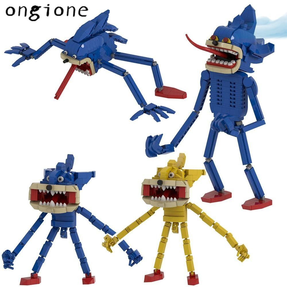 Ongione Sonic Model, ประกอบอิฐ Sonic Action Figure, ปริศนาสร้างสรรค์ ...