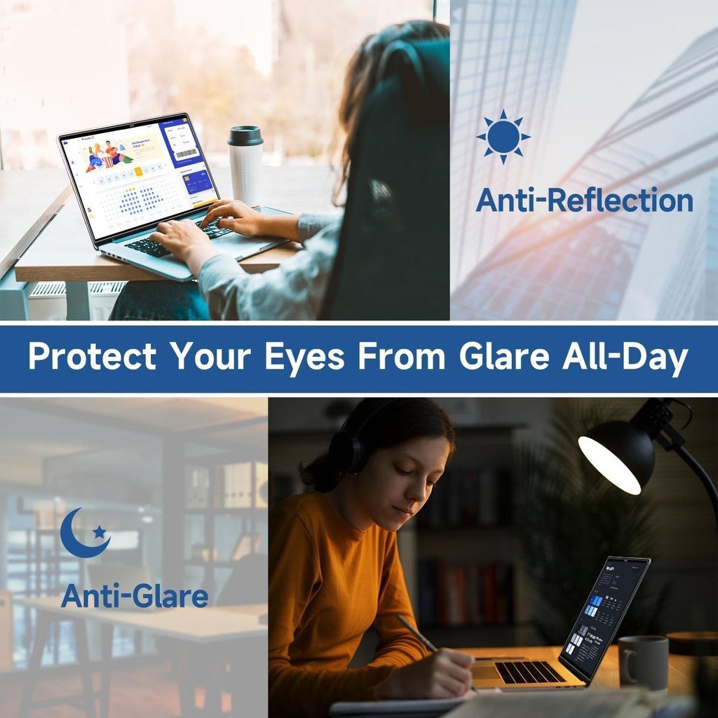 Anti-radiation Screen Protector ฟิล์มกรองแสงสีฟ้าและรังสี MacBook Air ...
