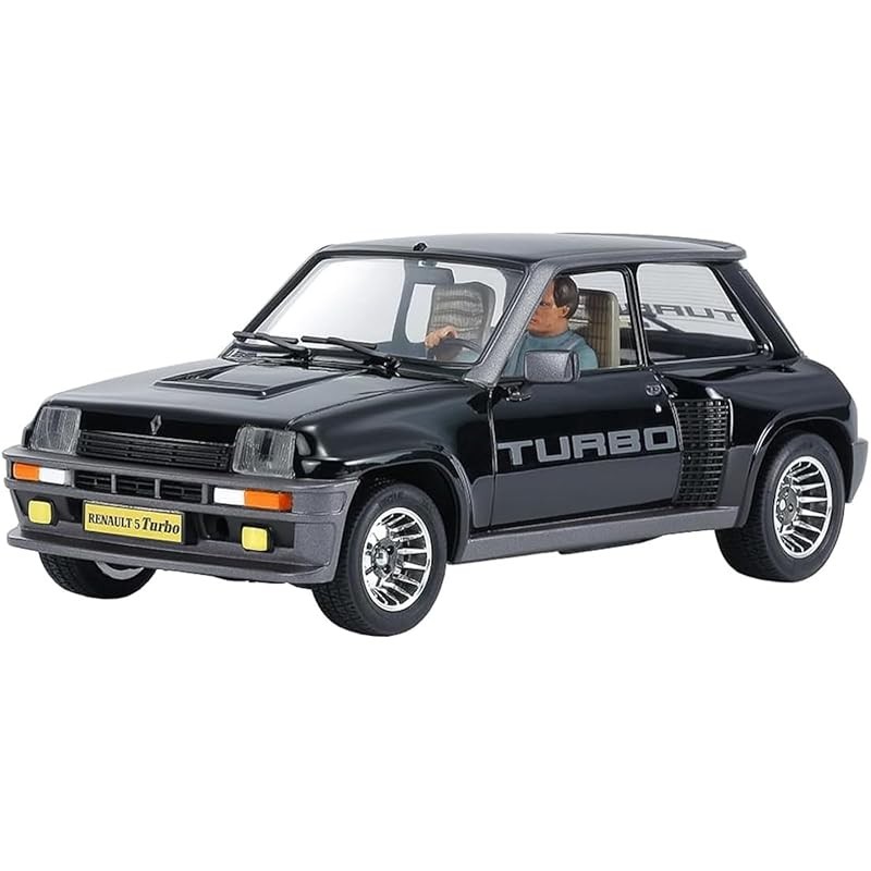 Maquette TAMIYA 1/24 Renault 5 Turbo – Kit Plastique à Monter Soi-même – Modèle Détaillé Avec Figurine – Dès 14 Ans – Passionné D'auto Et Rallye