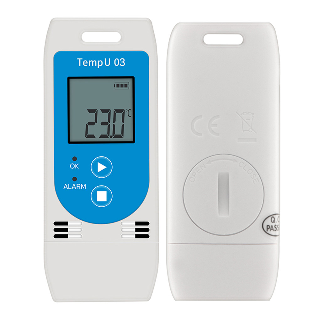 Usb Temperature Humidity Data Logger เครื่องบันทึก Humiture ข้อมูล RH ...