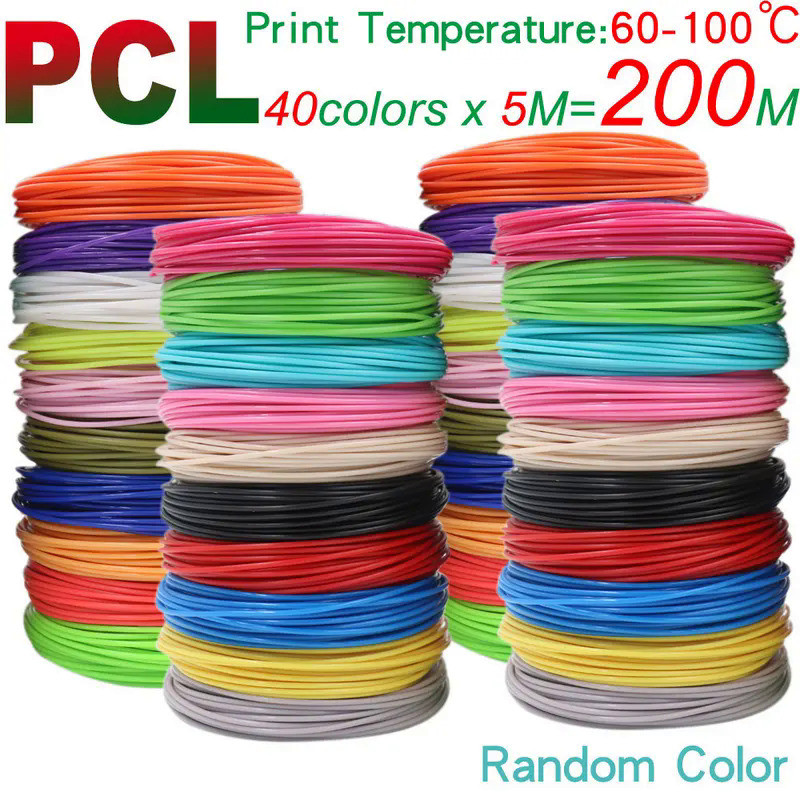 PCL 1.75mm Low-Temperature 3D Pen Filament