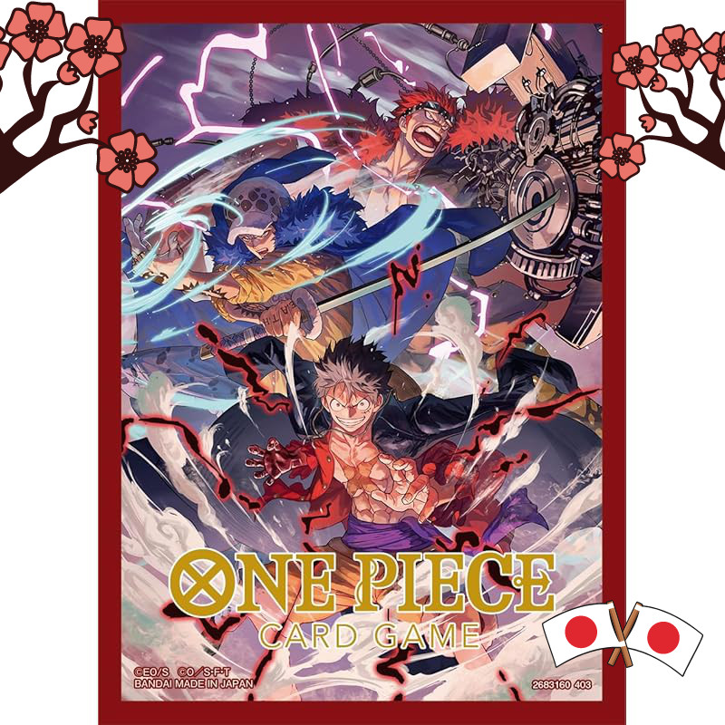 Bandai One Piece Card Game Official Card Sleeves 14 - Enel main image 1
