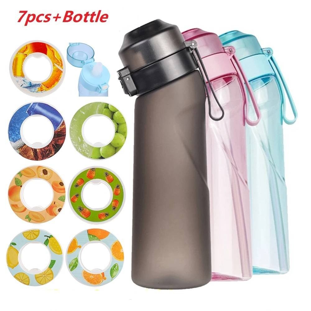 Flavored Water Bottle 7Pcs Flavour Pods Air Scent Fruit Flavour 0 Sugar ...
