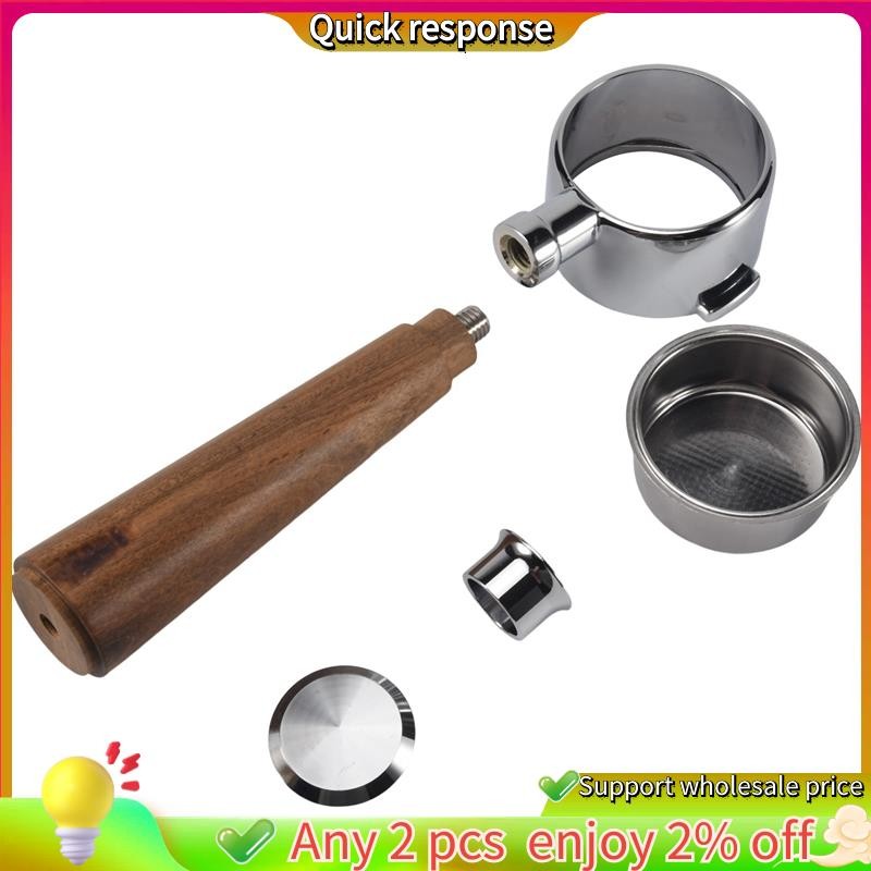 Portafiltro AEA8-51Mm per Delonghi ECP3420/EC155/BCO430/EC260, portafiltro senza fondo da 51 mm 2 orecchie maniglia parti di ricambio  6