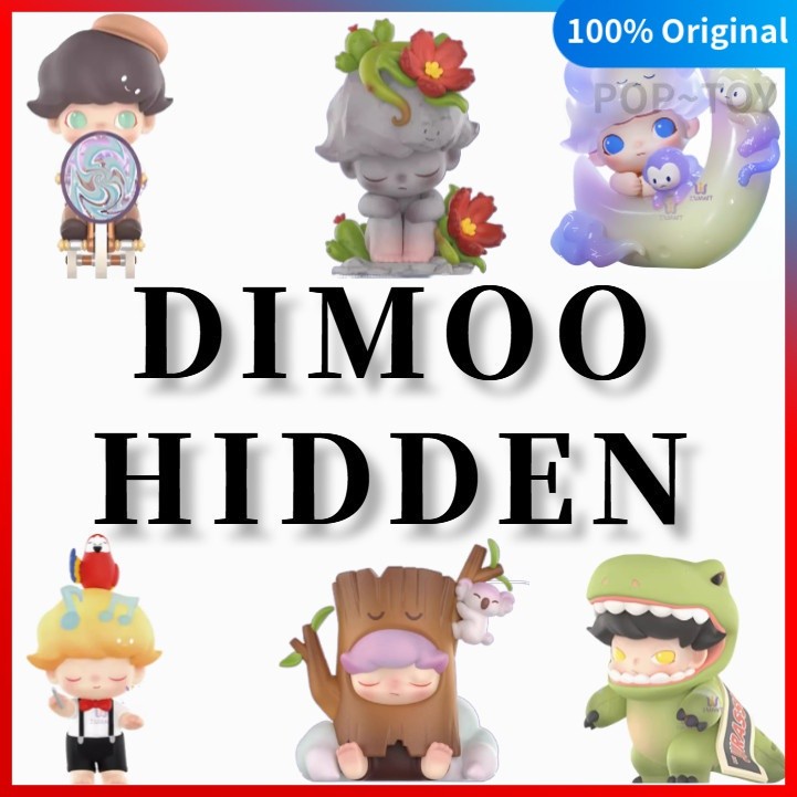 POPMART DIMOO Hidden secret Cute Figures POP MART Official [100% ของแท้ ...