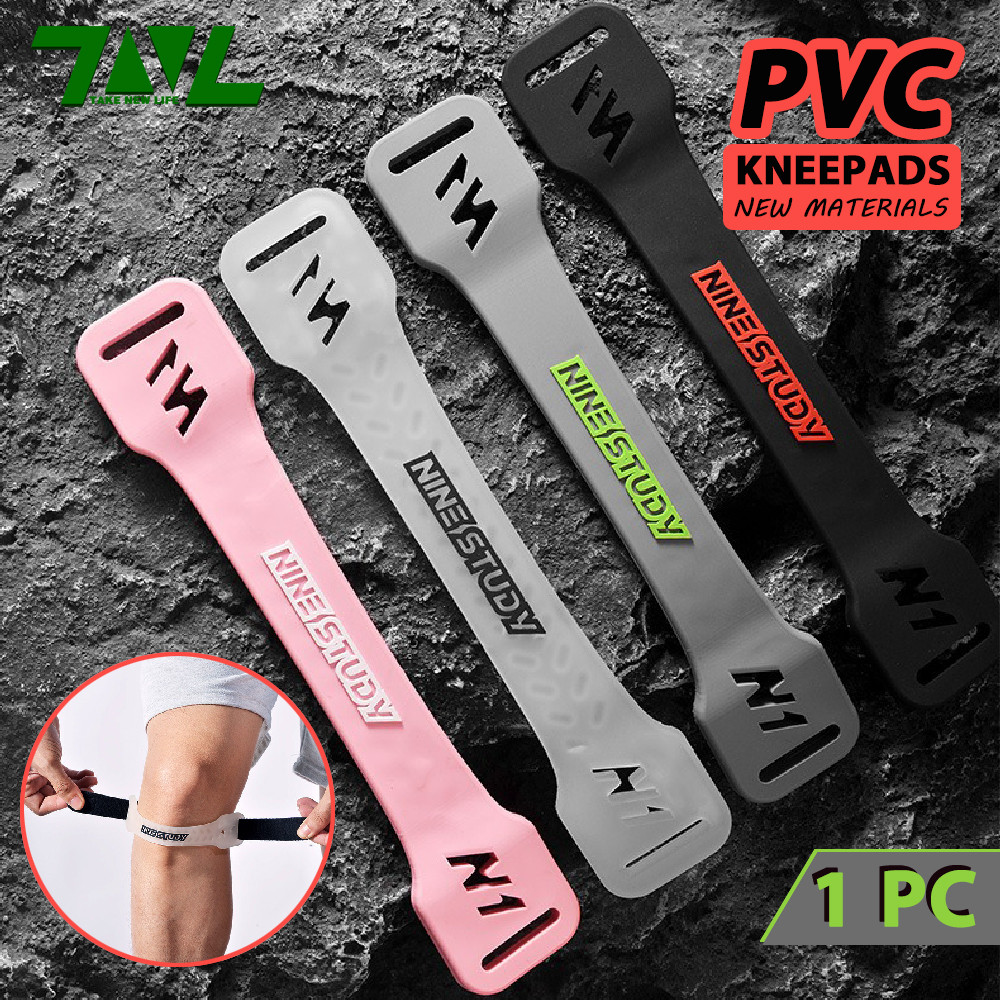 1 ชิ้น สายรัดเข่า วัสดุใหม่ สายรัดเข่าพีวีซี Patella Tendon สนับสนุนสาย ...