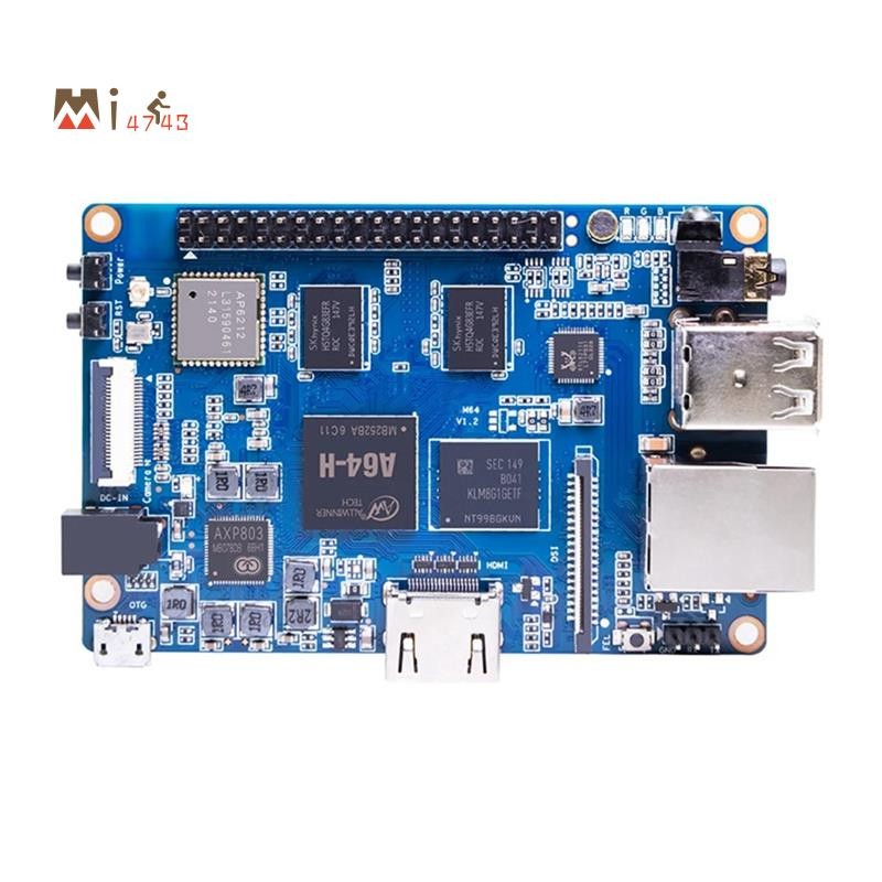 Mi4743สําหรับ Banana Pi BPI-M64 บอร์ดพัฒนา Allwinner A64 2GB DDR3 8G ...
