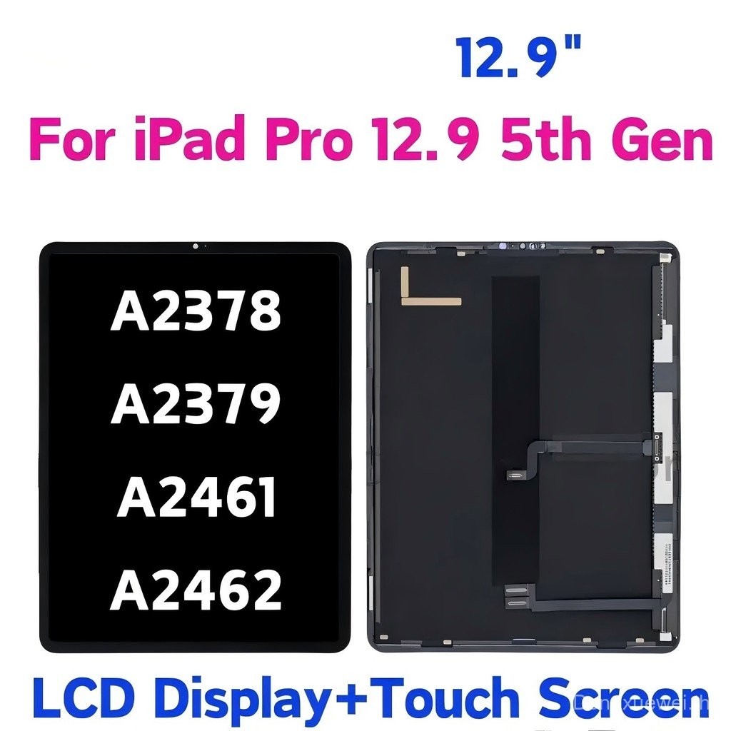 Lenwell Service Pack With Original OEM Pull Screen Replacement For IPad Pro 12.9 5th Gen 2021 Touch Assembly A2378 AA2379 A2461 A2301 Free Install