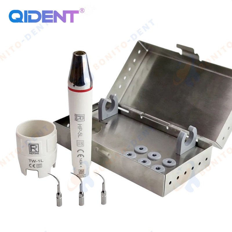 Refine HP-5L LED Dental Scaler เคล็ดลับสัมผัสชุด LED ที่ถอดออกได้ประแจ ...