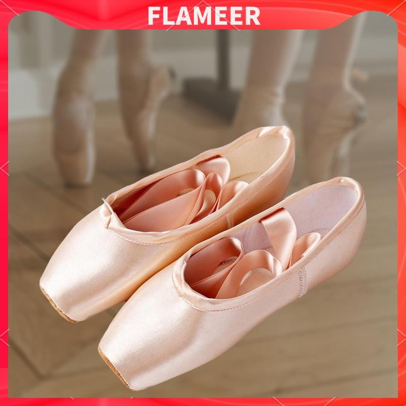 Pointe shoe flats deals