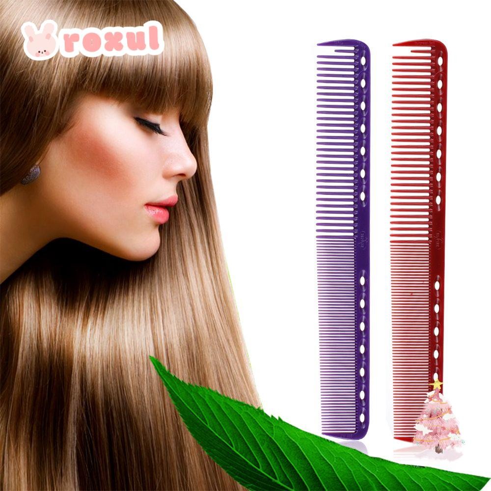 ROXUL Flattop หวีตัดผมพลาสติกป้องกันไฟฟ้าสถิตย์ Detangling | Shopee ...