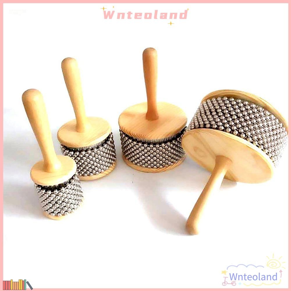 WNTEOLAND มือ Shaker Instrument, ดนตรีการสอน 6.5/8.5/11.5/13.5 ซม. ...