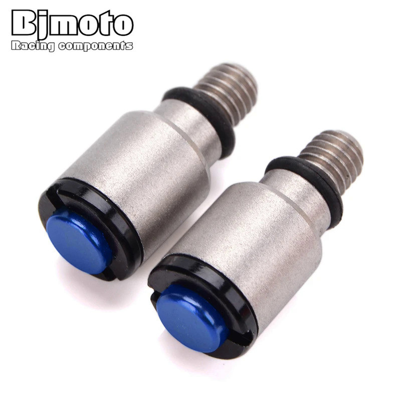 NiceCNC Blue Front Fork Air Bleeder Valves M5x0.8 For Yamaha YZ250 (1989-2011) & YZ250F (2001-2011)