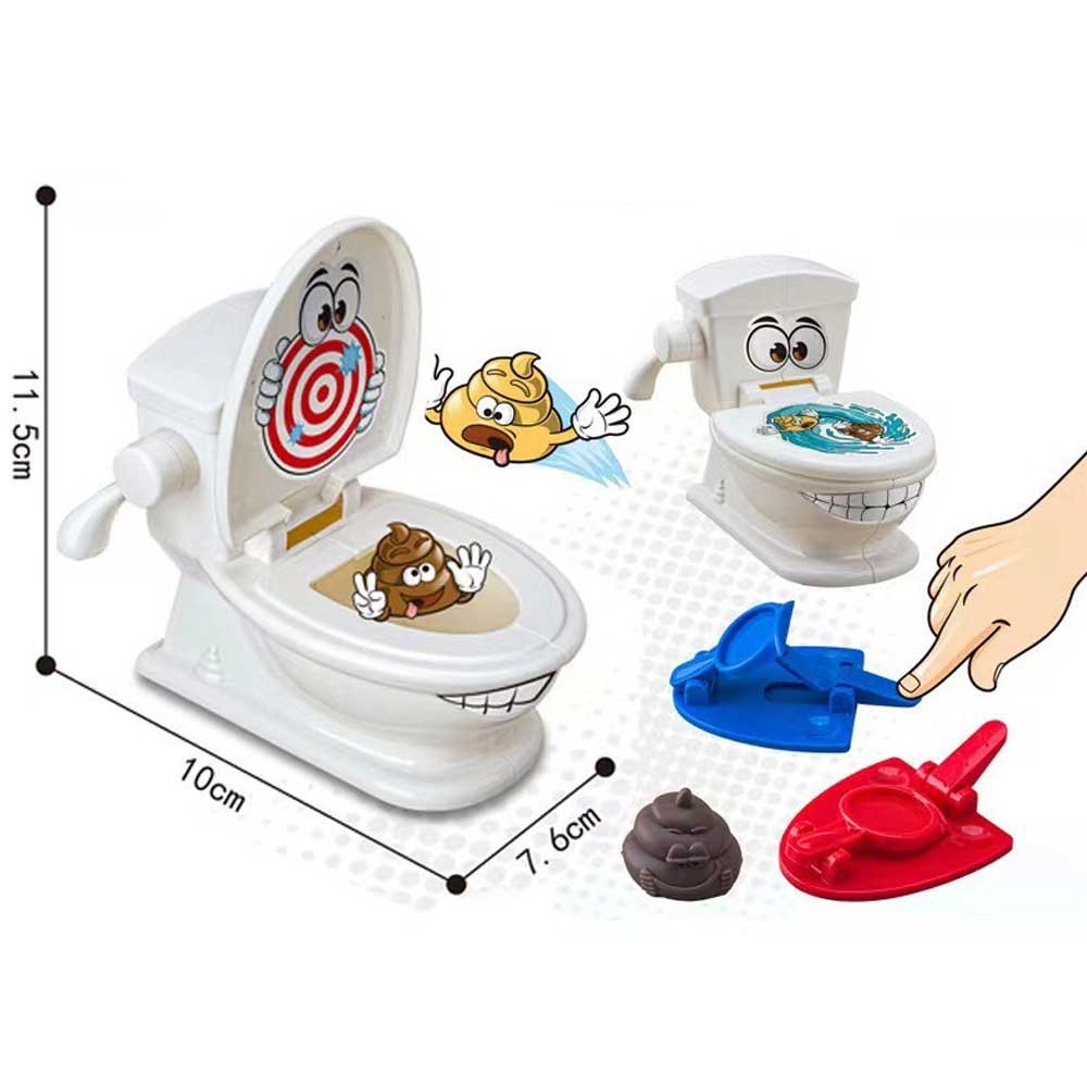 Poop Shoot Game Toilet Games Poo Toilet Game Toy Set Family Game Prank ...