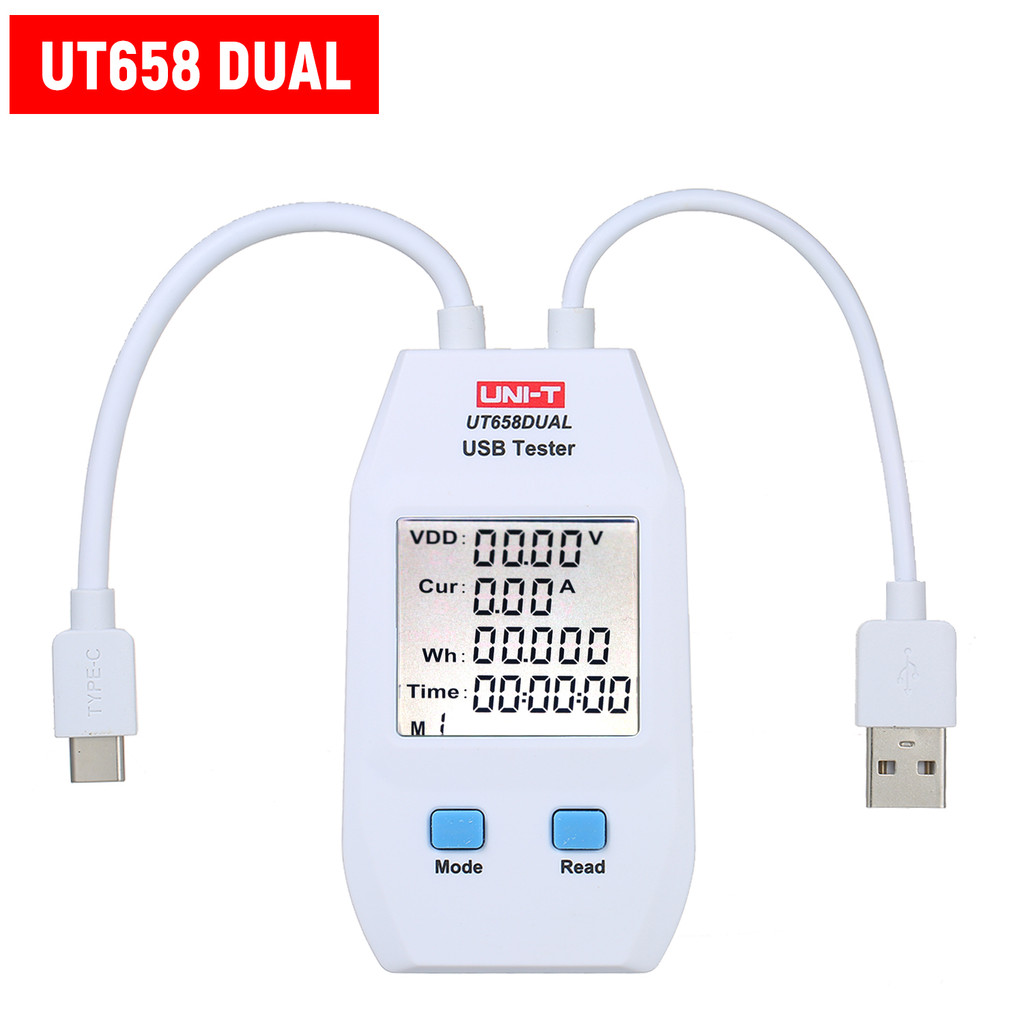 ใหม่--USB Power Meter LCD USB Tester Detector โวลต์มิเตอร์แอมป์มิเตอร์ ...