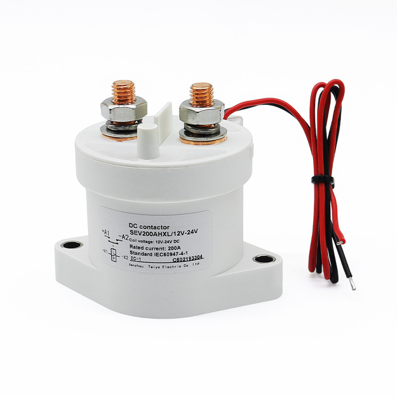 200A DC Contactor EV200AH แรงดันไฟฟ้า DC Power Relay 12-24V 36-48V 60 ...