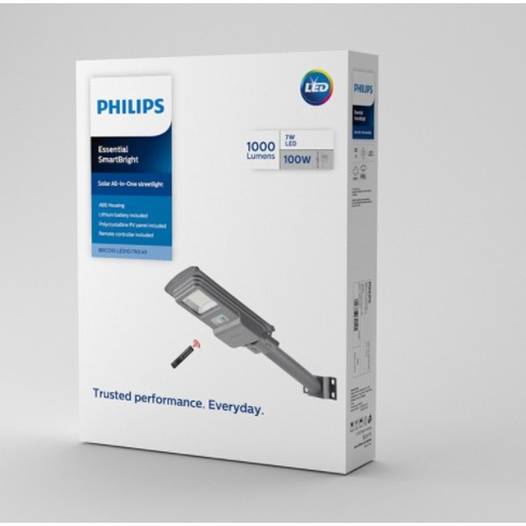 Philipsโคมถนนโซลาร์เซลล์ รุ่น BRC010 100W Essential SmartBright All in ...