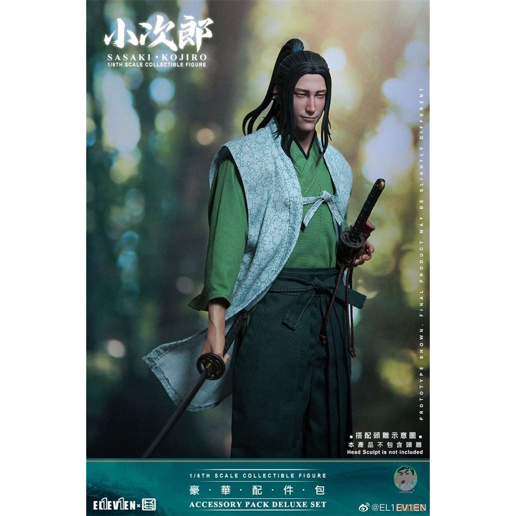 Kai Studio & Eleven แอ็คชั่นฟิกเกอร์ Sasaki Kojiro ขนาด 1/6 | Shopee ...