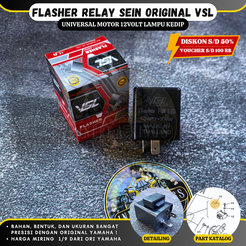 Flasher รีเลย์ไฟเลี้ยว Sen RX KING JUPITER VEGA MIO SCORPIO Original ...