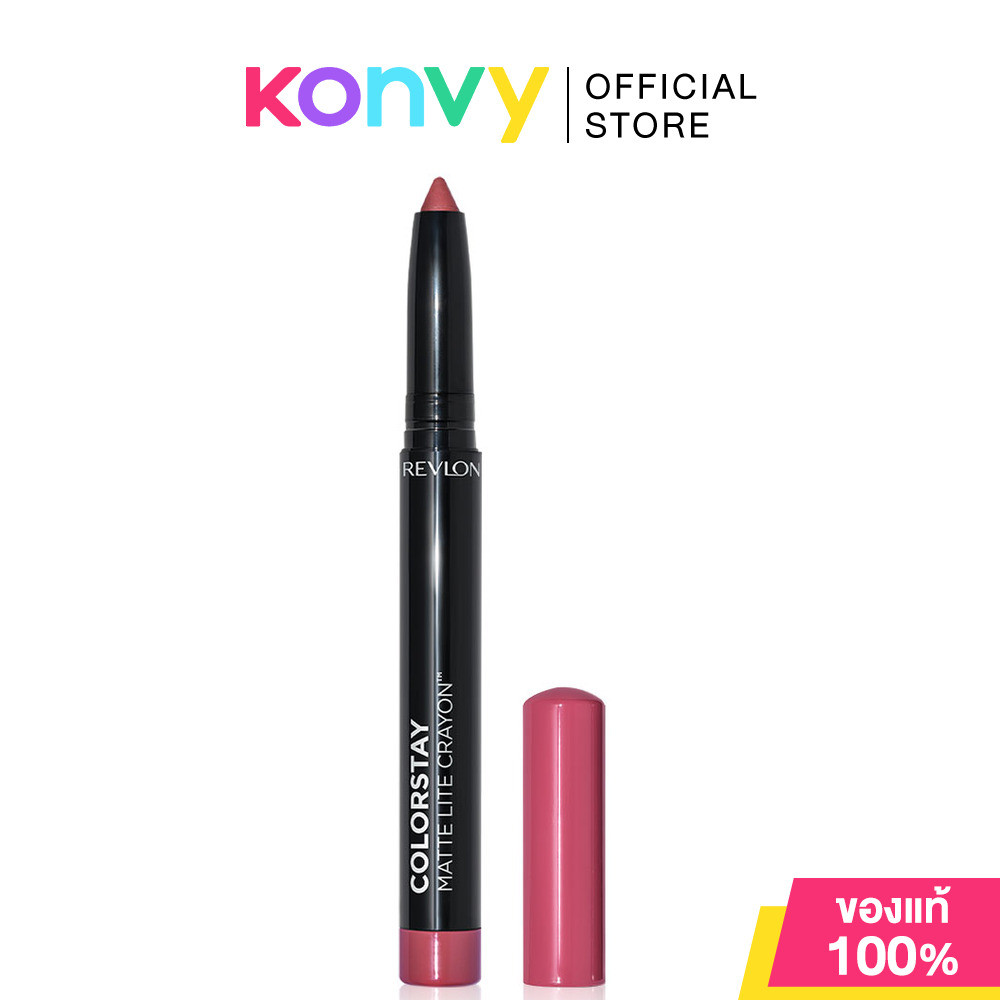 REVLON Colorstay Matte Crayon 1.4g #004 Take Flight เรฟลอน ลิปสติกแบบ ...